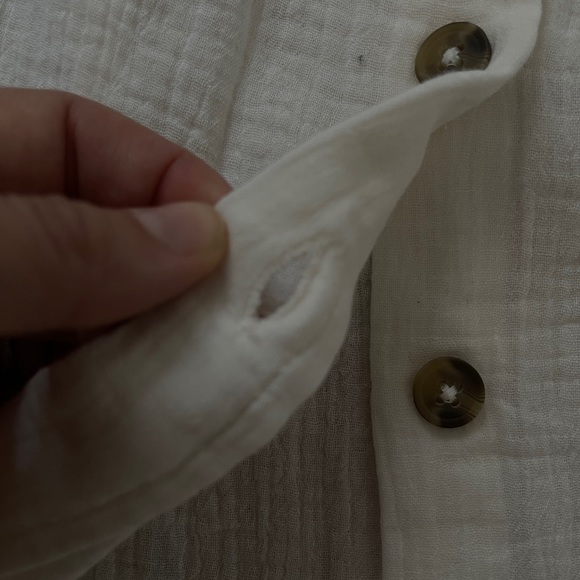 White cotton summer dress, Kiabi French brand, feminine, beach vibes,Santorini✈️ - Picture 3 of 13